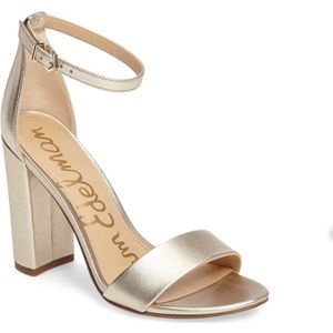 Sam Edelman Yaro Ankle Strap Sandal Jute Leather